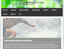 Tablet Screenshot of processwork.org